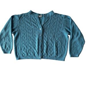 Vintage Women's Cardigan Sweater, Size M